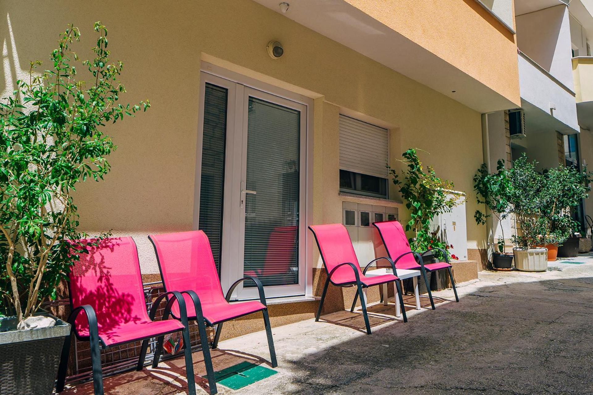 Ferienwohnung Luxur Centar With Sea View Terrace Baška Voda Exterior foto