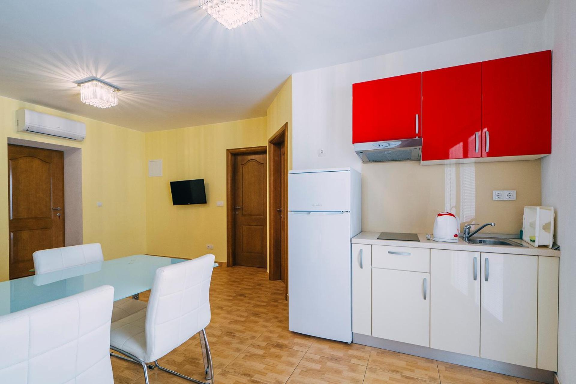Ferienwohnung Luxur Centar With Sea View Terrace Baška Voda Exterior foto