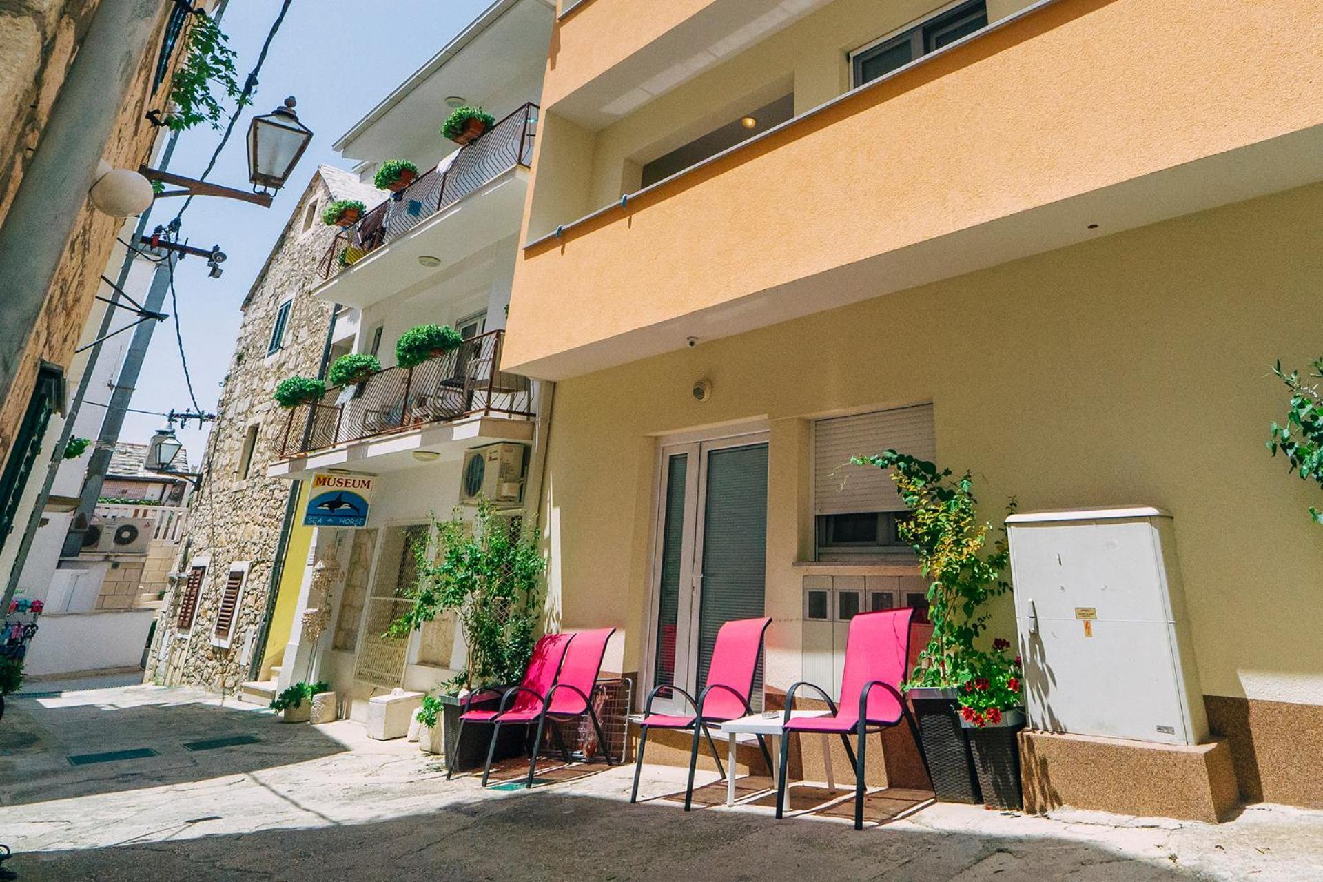 Ferienwohnung Luxur Centar With Sea View Terrace Baška Voda Exterior foto